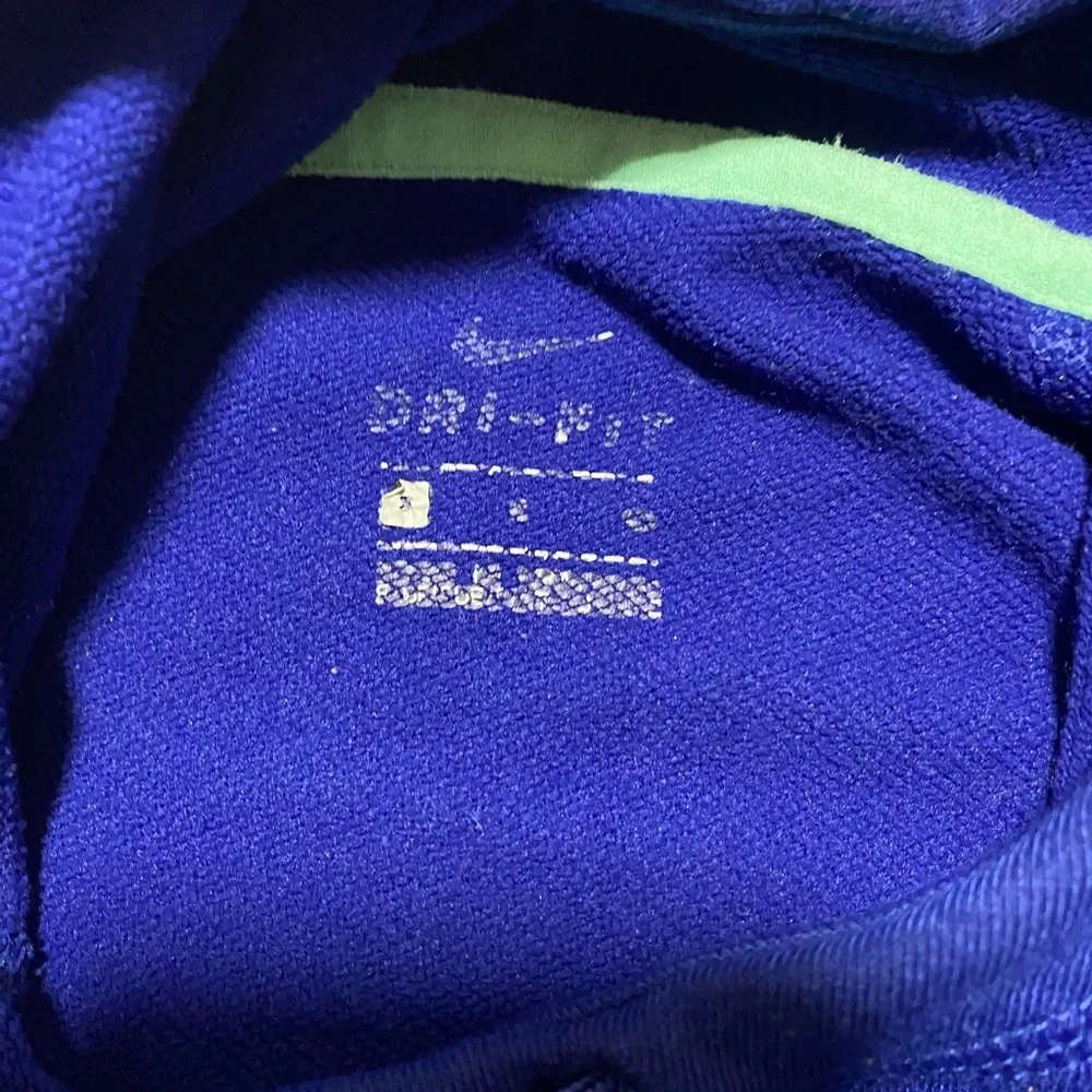 Nike Women Blue Hoodie with Mint Accents size S
